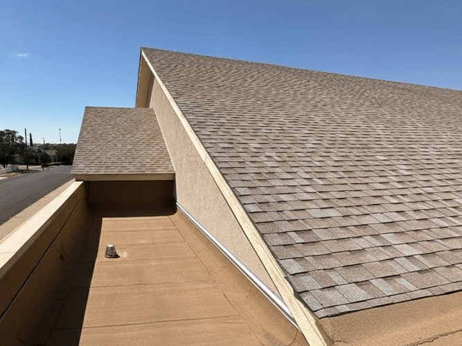 a shingle roofing system